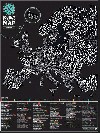 EUROPE GOURMET SCRATCH MAP [MURAL]