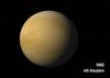 VENUS WITH [POSTAL 3D PEQUEÑA] AND WITHOUT ATMOSPHERE