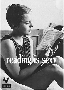 PÓSTER READING IS SEXY - JEAN SEBERG