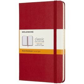 RULED [11,5X18 -ROJO] RAYAS, CUADERNO CLASSIC MEDIUM -MOLESKINE