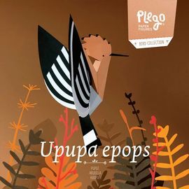 UPUPA EPOPS - PUPUT. FIGURA DE PAPER 3D -PLEGO