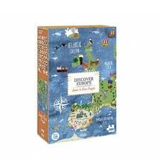 DISCOVER EUROPE PUZZLE. 200 PECES -LONDJI