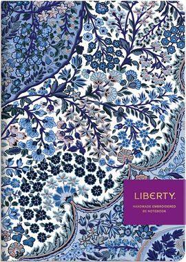 LIBERTY TANJORE GARDENS EMBROIDERED JOURNAL