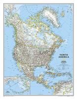 NORTH AMERICA CLASSIC [MURAL] -NATIONAL GEOGRAPHIC INGLES ENGLISH