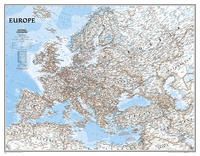620075 EUROPE POLITICAL [MURAL] 1:5.471.000 -NATIONAL GEOGRAPHIC