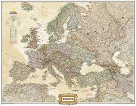 620326 EUROPE EXECUTIVE [MURAL] 1:5.419.000 -NATIONAL GEOGRAPHIC