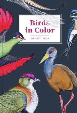 BIRS IN COLOR. 50 POSTCARDS