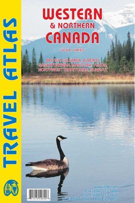 WESTERN & NORTHERN CANADA [SCALE VARIES] -TRAVEL ATLAS -ITMB