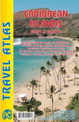 CARIBBEAN ISLANDS EAST & SOUTH [SCALE VARIES] -TRAVEL ATLAS -ITMB
