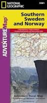 SOUTHERN SWEDEN AND NORWAY- ADVENTURE MAP -NATIONAL GEOGRAPHIC