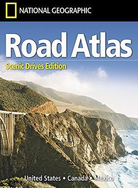 UNITED STATES. CANADA. MEXICO  -ROAD ATLAS -NATIONAL GEOGRAPHIC