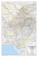 AFGHANISTAN & PAKISTAN CLASSIC 1:3.863.000 MURAL NATIONAL GEOGRAPHIC