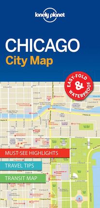 CHICAGO. CITY MAP -LONELY PLANET