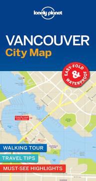 VANCOUVER. CITY MAP -LONELY PLANET