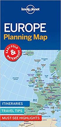 EUROPE. PLANNING MAP -LONELY PLANET