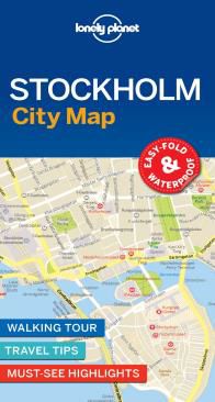 STOCKHOLM CITY MAP -LONELY PLANET