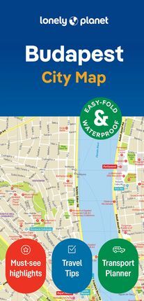 BUDAPEST. CITY MAP -LONELY PLANET