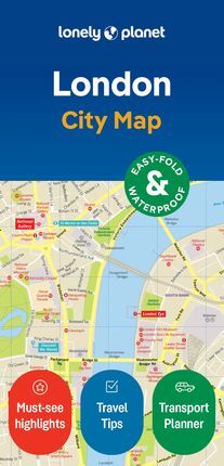 LONDON. CITY MAP -LONELY PLANET