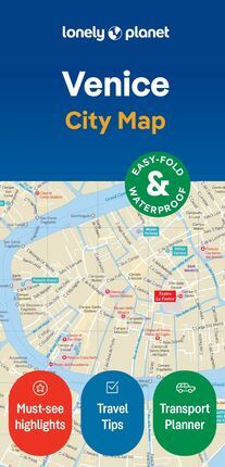 VENICE. CITY MAP -LONELY PLANET