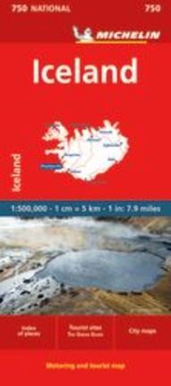 750 ICELAND 1:500.000 -MICHELIN