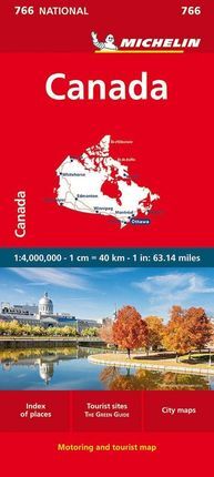 766 CANADA 1:4,000,000 -MICHELIN