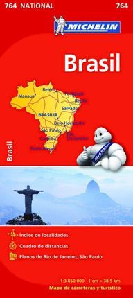 764 BRESIL / BRAZIL 1:3.850.000 -MICHELIN