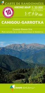 10. CANIGOU-GARROTXA 1:50.000 -CARTE DE RANDONNEES