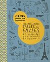 TABLES PAR ENVIES -PARIS POUR LES PARISIENS