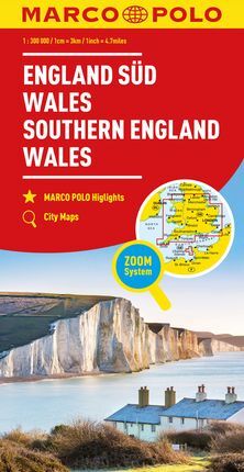 ENGLAND SUD - WALES 1:300.000 -MARCO POLO