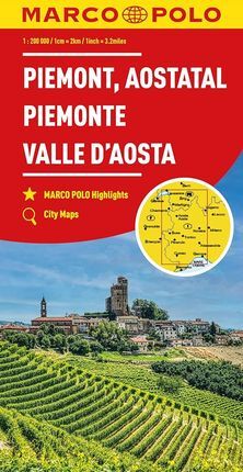PIEMONTE - VALLE D'AOSTA [1:200.000] -MARCO POLO