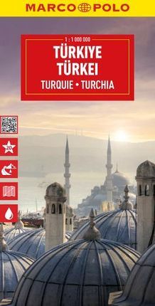 TURQUIA TURKIYE TURKEI 1:1.000.000 -MARCO POLO