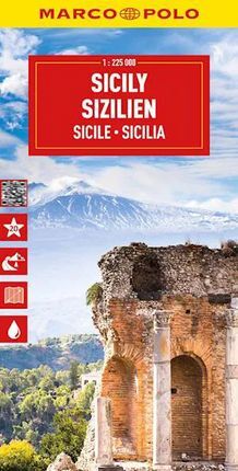 SICILY SIZILIEN 1:225.000 -MARCO POLO