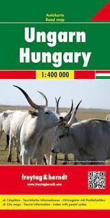 UNGARN - HUNGARY 1:400.000 -FREYTAG & BERNDT