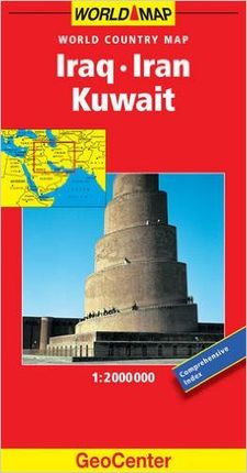 IRAQ, IRAN, KUWAIT 1:2.000.000- GEOCENTER