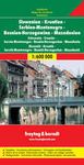 SLOWENIEN KROATIEN BOSNIEN-HERZEGOWINA 1:600.000 -FREYTAG BERND