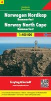 NORWEGEN NORDKAP (4) (NORWAY NORTH CAPE) 1:400.000 -FREYTAG BERN