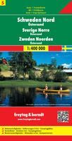 SCHWEDEN NORD (5) (SWEDEN NORTH) 1:400.000 -FREYTAG & BERNDT