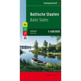 BALTISCHE STAATEN (BALTIC STATES) 1:400.000 -FREYTAG & BERNDT