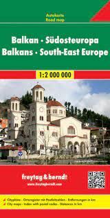BALKAN SUDOSTEUROPA (BALCANES SUDESTE EUROPA) 1:2.000.000