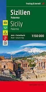 SIZILIEN - PALERMO (SICILY-PALERMO) 1:150.000 -FREYTAG & BERNDT