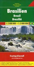 BRASILIEN (BRAZIL) 1:2.000.000-1:3.000.000- FREYTAG & BERNDT