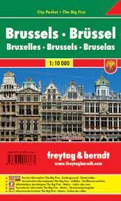 BRUSSELS - BRÜSSEL [1:10.000] CITY POCKET -FREYTAG & BERNDT