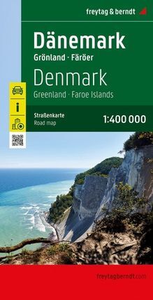DANEMARK, (DENMARK) 1:400.000 -FREYTAG & BERNDT