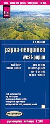 PAPUA-NEUGUINEA, WEST-PAPUA. INDONESIA 1:2.000.000 -REISE