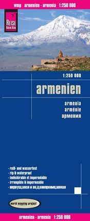 ARMENIA ARMENIEN  1:250.000 -REISE KNOW-HOW