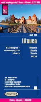 LITAUEN -LITHUANIA -KALININGRAD 1:325.000 -REISE KNOW-HOW