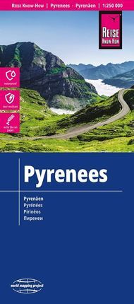 PYRENEES / PYRENAEN 1:250.000 -REISE KNOW-HOW