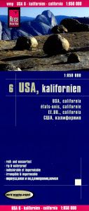 USA 6 -KALIFORNIEN -CALIFORNIA 1:850.000 -REISE KNOW-HOW