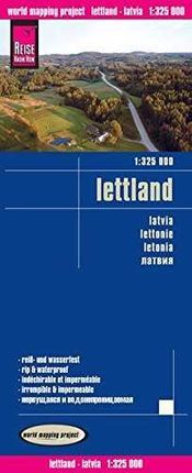 LATVIA. LETTLAND. LETONIA  1:325.000 -REISE KNOW HOW