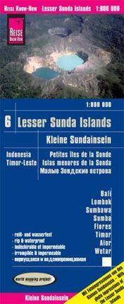 LESSER SUNDA ISLANDS  1:1.800.000 6. INDONESIA -REISE